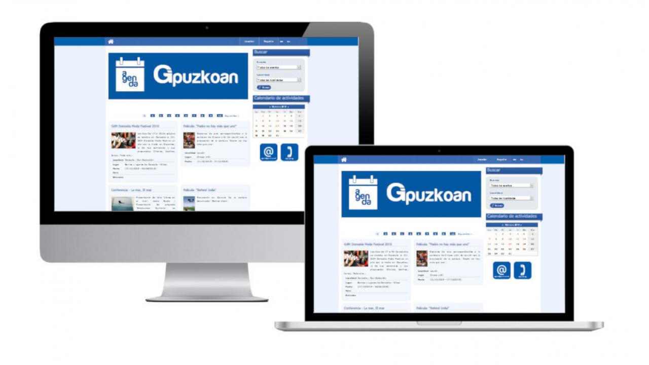 Página web Gipuzkoan, Guipúzcoa